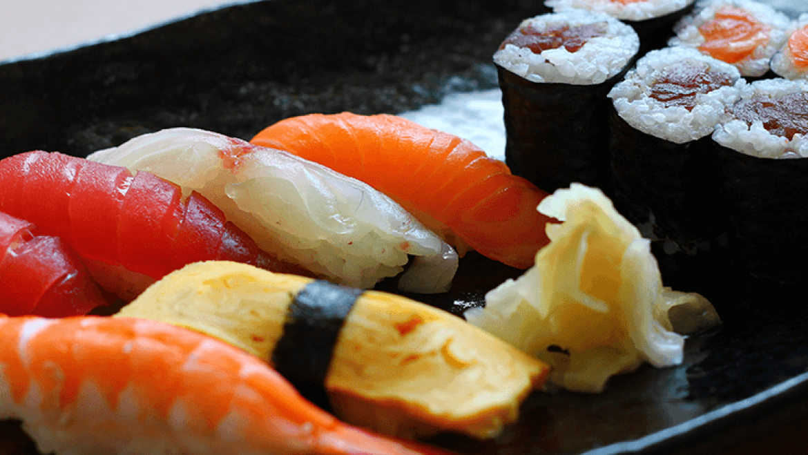 Sushi-Menü – Mittag